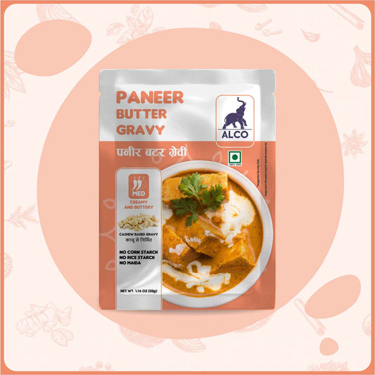 Alcofoods Paneer Butter Gravy 50g - Front