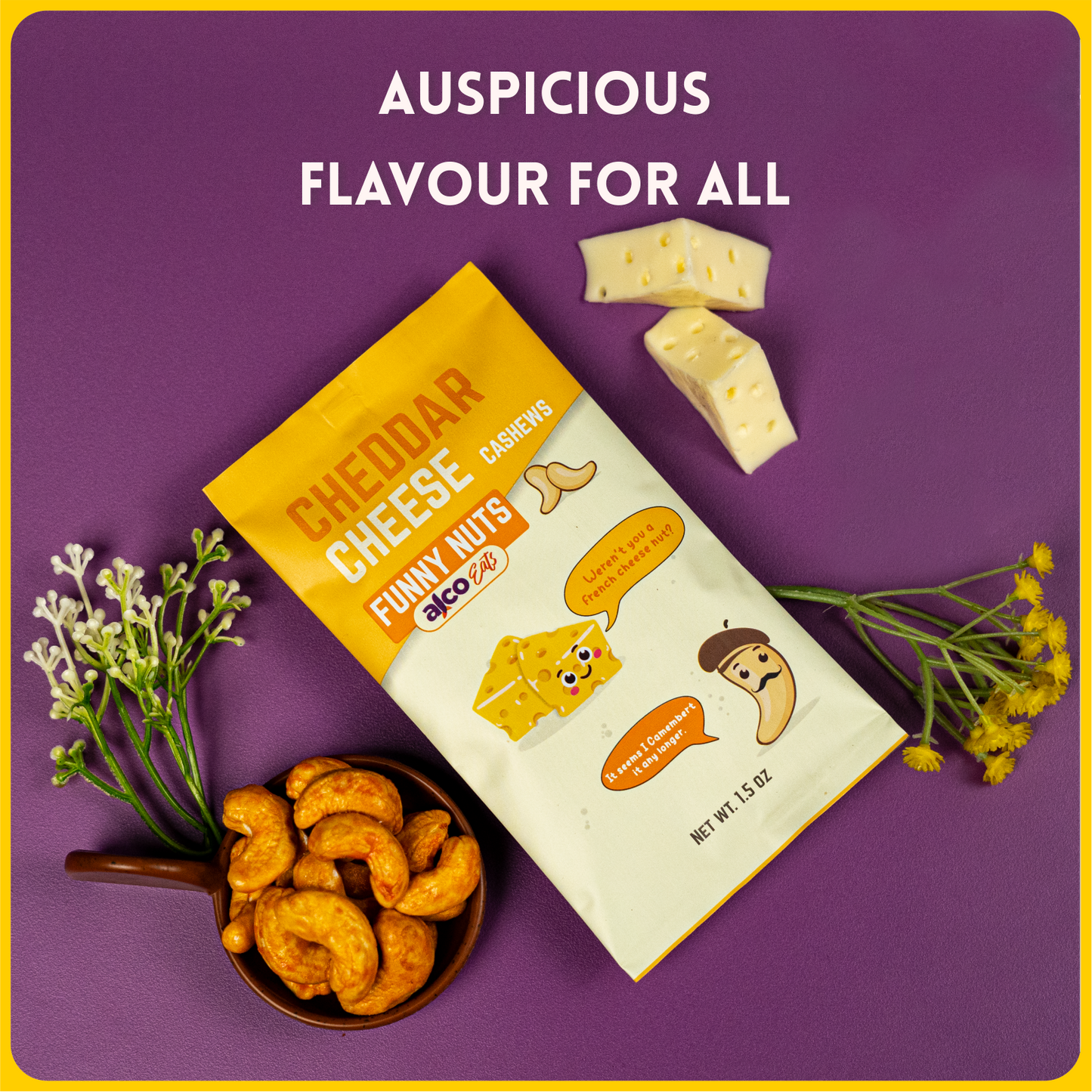 Cheddar Cheese Cashews