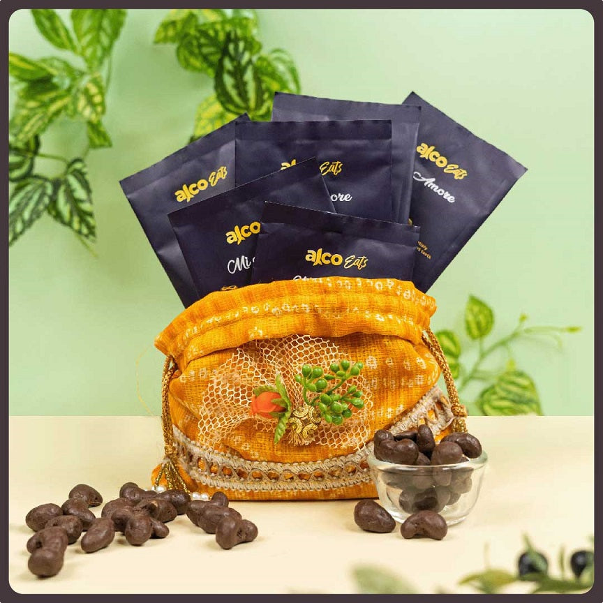 Chocolate Espresso Cashews 6 Packs