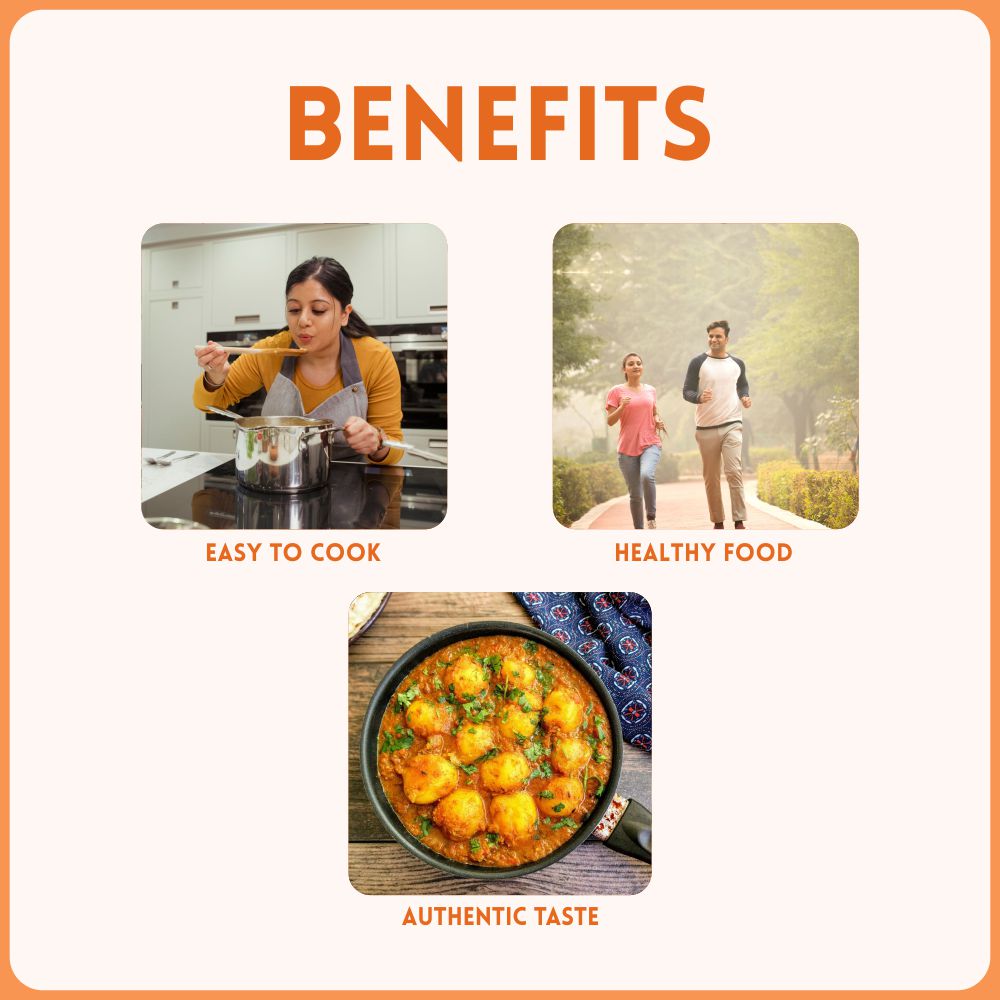 alcofoods Kadhai Paneer Gravy 100g Jar- Benefits