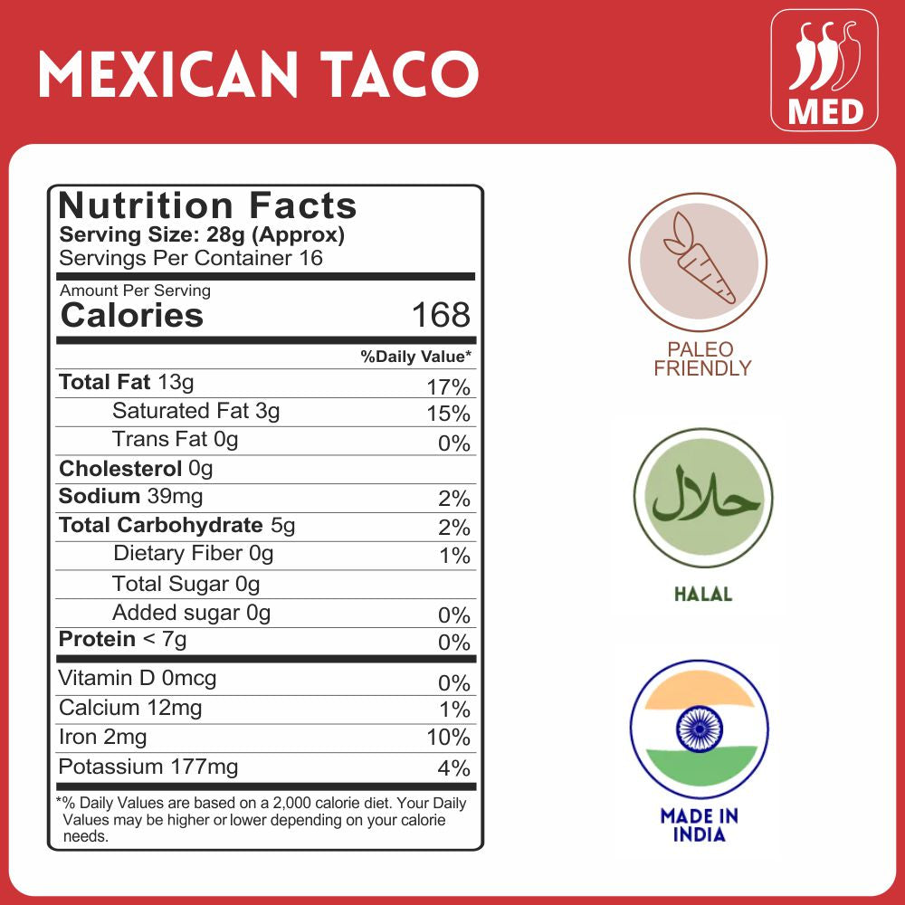 Mexican Taco Cashews
