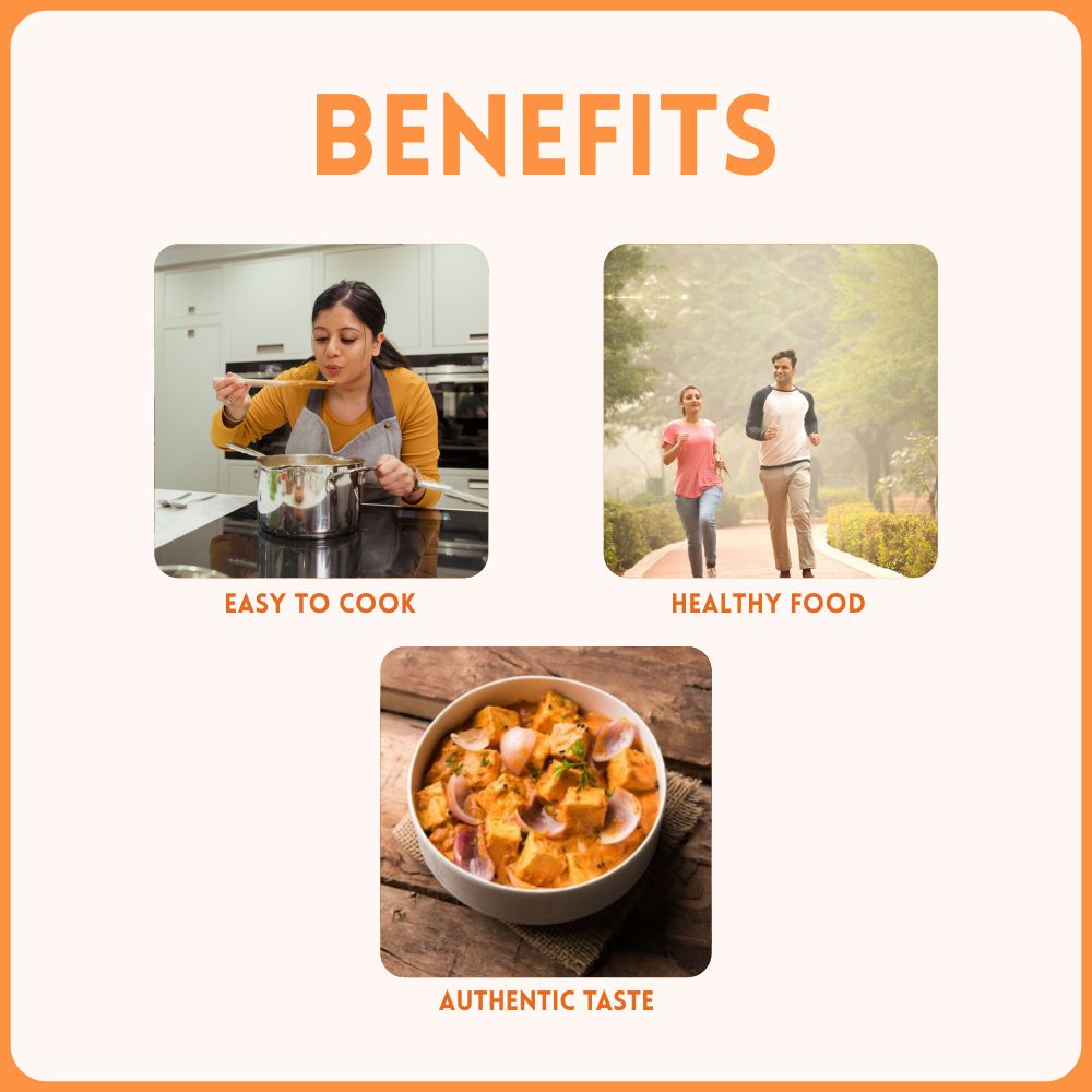 alcofoods Paneer-Do-Pyaza Gravy 100g Jar- benefits