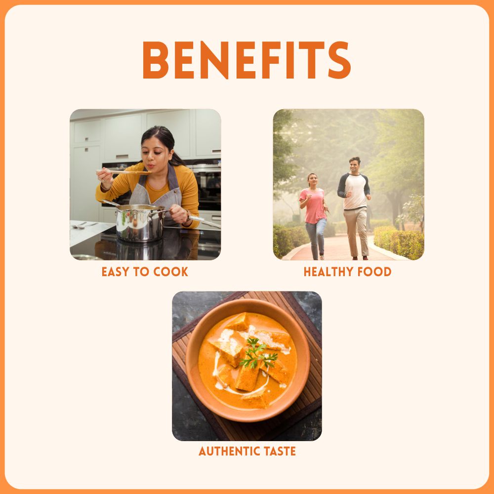 alcofoods Shahi Paneer Gravy 100g Jar- benefits