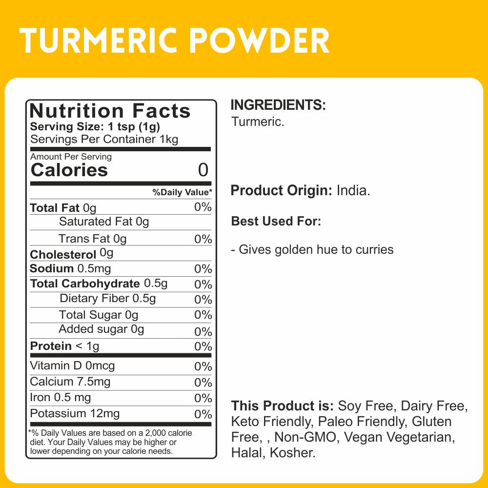 Turmeric Powder - Haldi Powder
