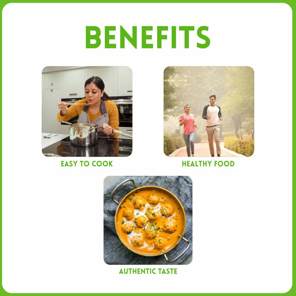 alcofoods Veg Kofta Gravy 100g Jar- Benefits