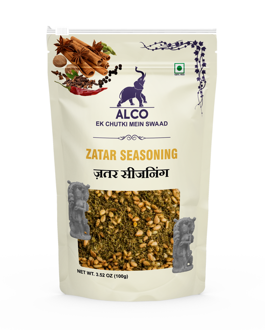 alco foods Zatar Seasoning 100g front