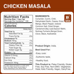 alco foods Chicken Masala 100g Jar- Nutrition