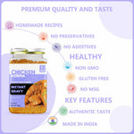 alcofoods Chicken Korma Gravy 100g Jar- Features