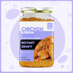 alcofoods Chicken Korma Gravy 100g Jar- Front