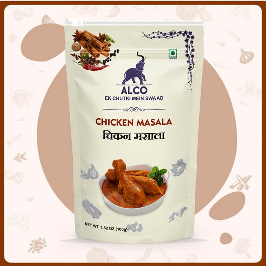 alco foods Chicken Masala 100g- Front