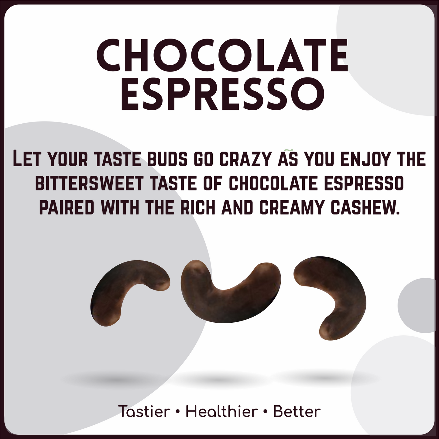 alcofoods Chocolate Espresso Cashew