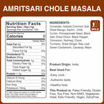 alco foods Amritsari Chhole Masala-Nutrition