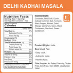 alco foods Delhi Kadhai Masala 100g Jar- Nutrition