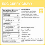 Alcofoods Egg Curry Gravy 50g - Nutrition