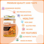 alcofoods Kadhai Paneer Gravy 100g Jar- Features