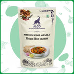 alco foods Kitchen King Masala 100g- Front