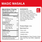 alco foods Magic Masala 100g Jar- Nutrition