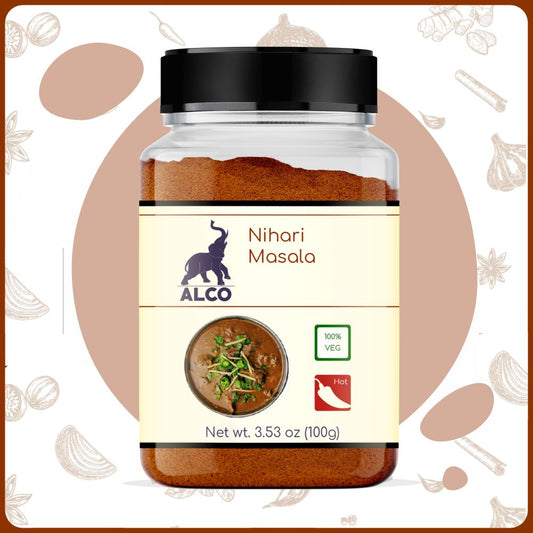 alco foods Nihari Masala 100g Jar-