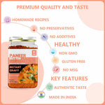 alcofoods Paneer Butter Gravy 100g Jar- Features