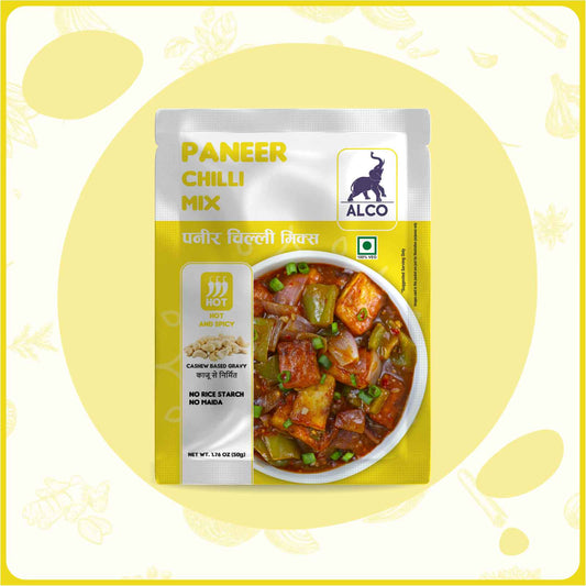 Alcofoods Paneer Chilli Mix Gravy 50g - Front