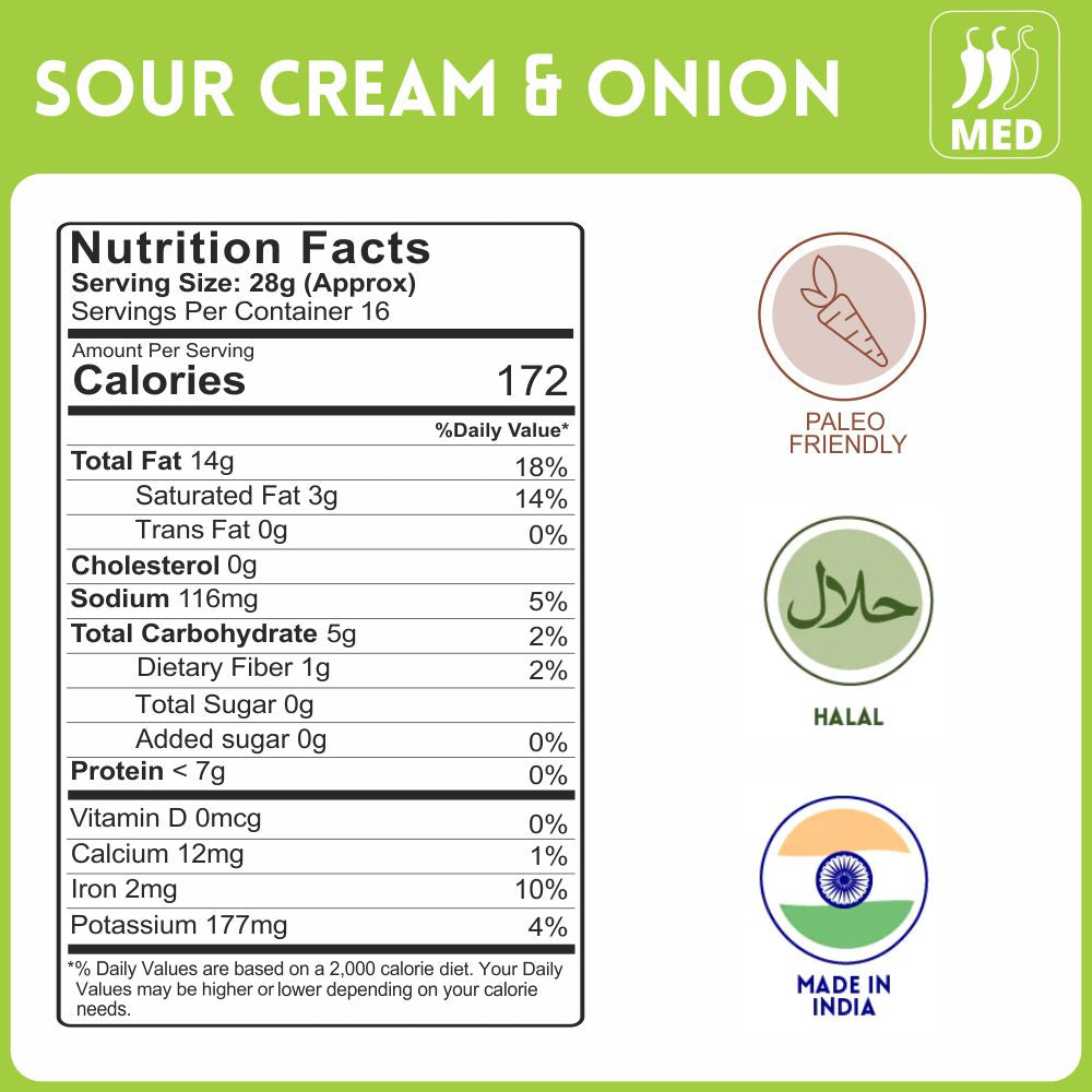 Sour Cream & Onion Cashews