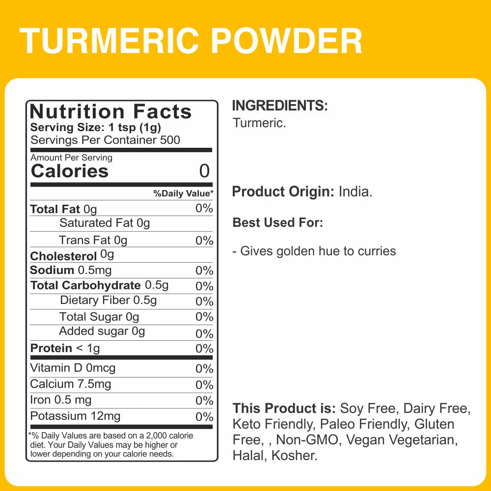 Turmeric Powder - Haldi Powder