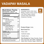 alco foods Vadapav Masala 100g Jar- Nutrition