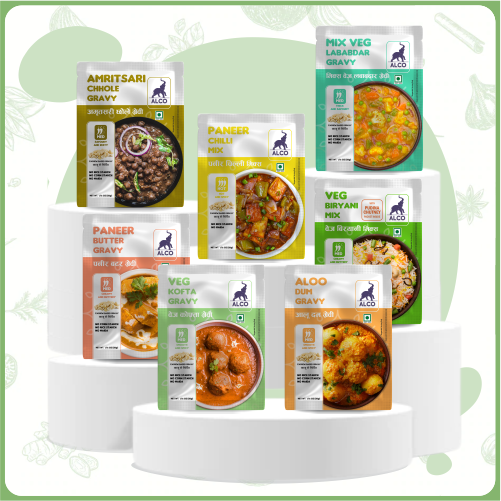 Veg Gravy Collection Bowls (7 x 50gm)